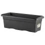 Maceta Plastiken Planter 80 x 26 cm Rectangular Antracita de Plastiken, Macetas para flores - Ref: S7106143, Precio: 32,86 €,...