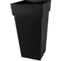 Vaso EDA 13639 G.ANT SX2 Grigio Antracite Plastica Quadrato 43,3 x 43,3 x 80 cm di EDA, Vasi tradizionali - Rif: S7106258, Pr...