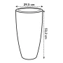 Vaso Elho 8885373042500 Antracite Plástico Redondo Redonda de Elho, Vasos para flores - Ref: S7106277, Preço: 77,00 €, Descon...