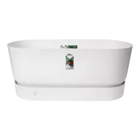 Maceta Elho Terrase 80 Wheels 35 x 78 x 34 cm Blanco de Elho, Macetas para flores - Ref: S7106354, Precio: 80,13 €, Descuento: %