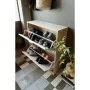 Shoe Rack NO NAME Leona 74 x 25 x 88 cm White by NO NAME, Wardrobe storage accessories - Ref: S7106737, Price: 98,16 €, Disco...