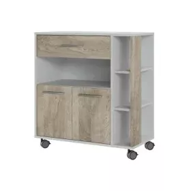 Chariot de Cuisine ABS Chêne (80 x 39 x 87 cm) de BigBuy Home, Ensembles de cuisine - Réf : S7106835, Prix : 139,85 €, Remise...