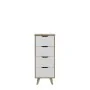 Caisson à Tiroirs Vankka Chêne 45 x 42 x 108 cm 45 x 108,7 x 42 cm de BigBuy Home, Commodes - Réf : S7106921, Prix : 148,19 €...