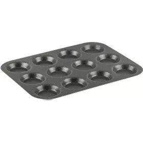 Moldes para Magdalenas Tefal J5542802 Negro de Tefal, Moldes para magdalenas - Ref: S7107347, Precio: 30,76 €, Descuento: %