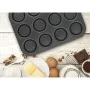 Moldes para Magdalenas Tefal J5542802 Negro de Tefal, Moldes para magdalenas - Ref: S7107347, Precio: 30,14 €, Descuento: %