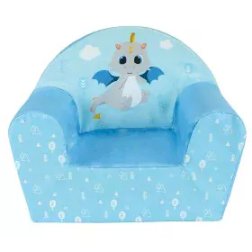 Poltrona Fun House LEON LE DRAGON Azul Espuma 42 x 52 x 33 cm de Fun House, Cadeiras - Ref: S7107727, Preço: 51,76 €, Descont...