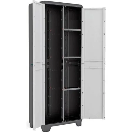 Shelves KIS 9726000 0616 02 Black/Grey Resin Plastic 68 x 39 x 173 cm by KIS, Utility Shelves - Ref: S7107895, Price: 139,85 ...