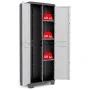 Shelves KIS 9726000 0616 02 Black/Grey Resin Plastic 68 x 39 x 173 cm by KIS, Utility Shelves - Ref: S7107895, Price: 139,85 ...