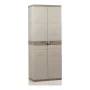 Cupboard Plastiken Titanium Plastic Resin (176 x 70 x 45 cm) by Plastiken, Utility Shelves - Ref: S7107908, Price: 145,87 €, ...