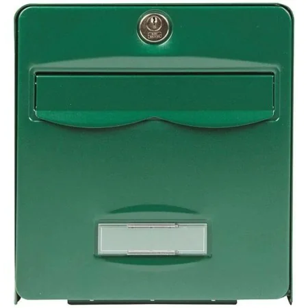 Cassetta della posta Burg-Wachter Verde acciaio galvanizzato 36,5 x 28 x 31 cm di Burg-Wachter, Cassette postali con fissaggi...