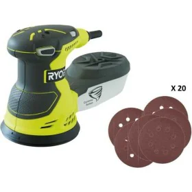 Ponceuse excentrique Ryobi ROS300A 300 W Ø 2,4 mm de Ryobi, Ponceuses - Réf : S7108839, Prix : 91,25 €, Remise : %