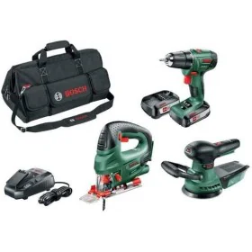 Conjunto de berbequim e acessórios BOSCH PSR 1800 LI 18 V de BOSCH, Berbequim e aparafusadoras - Ref: S7109078, Preço: 330,08...