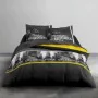 Jeu de draps TODAY Noir Jaune Lit double 220 x 240 cm de TODAY, Draps et taies d'oreiller - Réf : S7109696, Prix : 44,06 €, R...