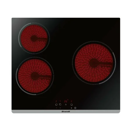 Glass-Ceramic Hob Brandt BPV6320B 60 cm by Brandt, Hobs - Ref: S7112396, Price: 289,96 €, Discount: %