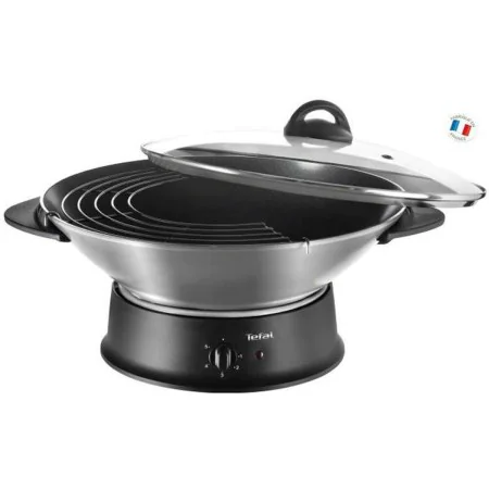 Frigideira Wok Tefal WO3000 Preto Alumínio 1200 W de Tefal, Woks - Ref: S7113345, Preço: 125,32 €, Desconto: %