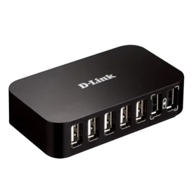 Hub USB D-Link DUB-H7/E USB 2.0 Negro de D-Link, Hubs USB - Ref: S7115283, Precio: 53,57 €, Descuento: %