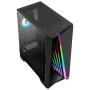 Caixa Semitorre ATX Aerocool MIRAGEBK Preto Iluminação RGB de Aerocool, Caixas para computador de secretária - Ref: S7115662,...