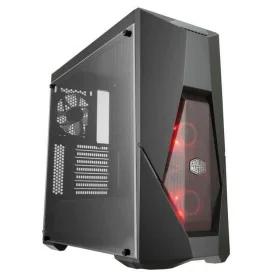 Boîtier ATX semi-tour Cooler Master MCB-K500L-KANN-S00 Noir Rouge de Cooler Master, Boîtiers pour ordinateurs de bureau - Réf...