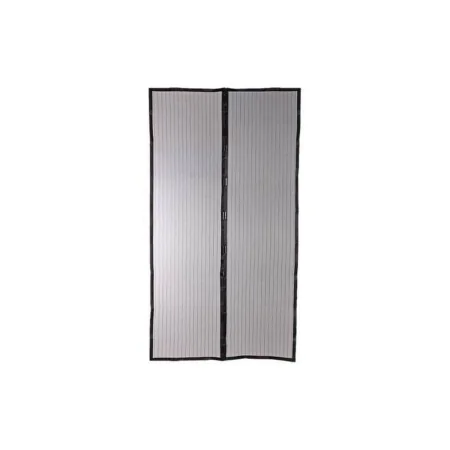 Rideau Moustiquaire Serrure magnétique Portes Polyester 230 x 100 cm de BigBuy Home, Vitres - Réf : S7116901, Prix : 31,80 €,...