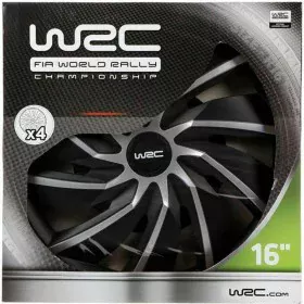 Tapacubos WRC WRC 4 Turbo Cinzento Prateado Preto mate 16" 4 Peças de WRC, Tapacubos - Ref: S7117923, Preço: 53,19 €, Descont...