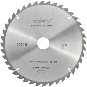 Disco de corte Metabo 628060000 Serra circular Ø 216 mm de Metabo, Acessórios para serras - Ref: S7120477, Preço: 35,22 €, De...