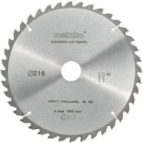 Disco de corte Metabo 628060000 Sierra circular Ø 216 mm de Metabo, Accesorios para sierras - Ref: S7120477, Precio: 35,22 €,...