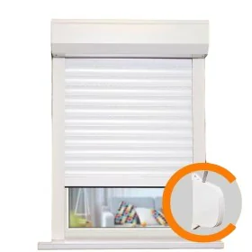 Blind White 100 x 120 cm PVC by BigBuy Home, Blinds - Ref: S7122152, Price: 87,71 €, Discount: %