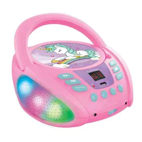 Lecteur CD/MP3 Lexibook Enfant Rose Bluetooth Licorne de Lexibook, Accessoires - Réf : S7122528, Prix : 85,61 €, Remise : %