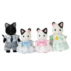 Figurines Sylvanian Families Two-tone Cat Family de Sylvanian Families, Poupées et figurines d'action - Réf : S7123374, Prix ...