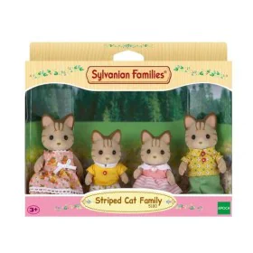 Figuras de Acción Sylvanian Families Striped Cat Family de Sylvanian Families, Muñecos y figuras de acción - Ref: S7123419, P...