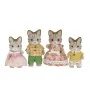 Personaggi d'Azione Sylvanian Families Striped Cat Family di Sylvanian Families, Personaggi giocattolo - Rif: S7123419, Prezz...