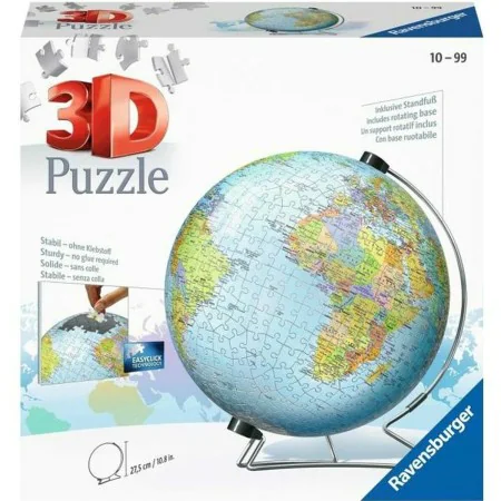 Puzzle 3D Ravensburger Single Color Globe Unique 540 Pezzi di Ravensburger, Puzzle 3D - Rif: S7123810, Prezzo: 60,74 €, Scont...