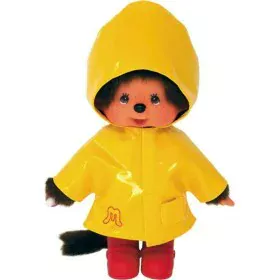 Peluche Bandai Monchhichi Iconic Raincoat 20 cm Amarillo de Bandai, Animales y figuras - Ref: S7125554, Precio: 41,64 €, Desc...