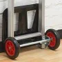 Carretilla Meister 8985550 Negro Rojo 90 Kg 71-108 x 24 x 38,5 cm de Meister, Equipo de transporte de material - Ref: S712572...