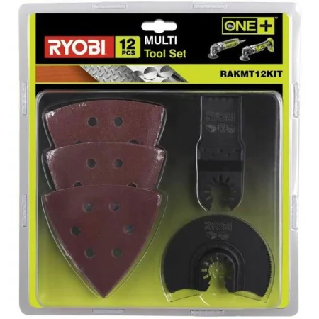 Conjunto de acessórios multi-ferramenta Ryobi RAKMT12KIT 12 Peças de Ryobi, Ferramentas multiusos e acessórios - Ref: S712585...