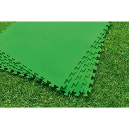 Bestway Piso de Espuma para Piscina Verde 9 Peças 78x78 cm Jardim 58636 de Bestway, Lonas para piso de piscina - Ref: S712586...