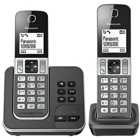 Telefono Senza Fili Panasonic KX-TGD322 Bianco Nero Nero/Grigio di Panasonic, Telefoni analogici - Rif: S7132831, Prezzo: 89,...