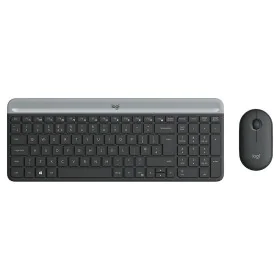 Tastatur mit Maus Logitech 920-009190 Schwarz Grau Französisch AZERTY von Logitech, Tastatur-Maus-Sets - Ref: S7133999, Preis...