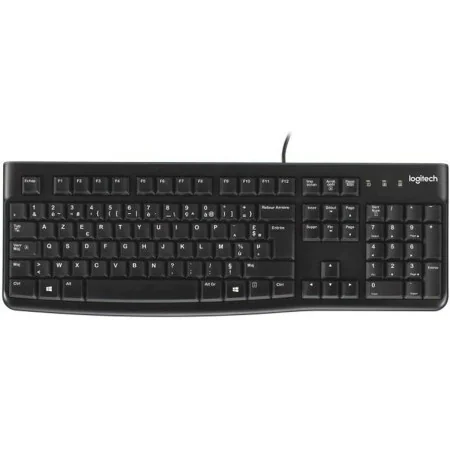 Teclado Logitech K120 Negro Francés AZERTY de Logitech, Teclados - Ref: S7134089, Precio: 34,65 €, Descuento: %