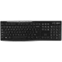 Clavier sans fil Logitech Français Noir AZERTY de Logitech, Claviers - Réf : S7134093, Prix : 61,29 €, Remise : %