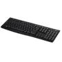 Clavier sans fil Logitech Français Noir AZERTY de Logitech, Claviers - Réf : S7134093, Prix : 61,29 €, Remise : %