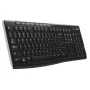 Clavier sans fil Logitech Français Noir AZERTY de Logitech, Claviers - Réf : S7134093, Prix : 61,29 €, Remise : %