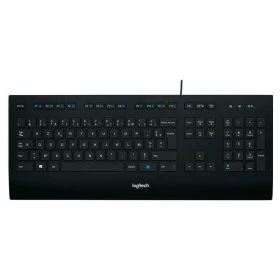 Keyboard Logitech K280E Black French AZERTY by Logitech, Keyboards - Ref: S7134095, Price: 51,30 €, Discount: %