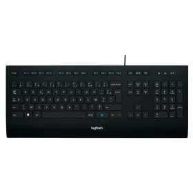 Clavier Logitech K280E Noir Français AZERTY de Logitech, Claviers - Réf : S7134095, Prix : 54,11 €, Remise : %