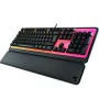 Clavier pour jeu Roccat Magma Noir AZERTY de Roccat, Claviers pour joueurs - Réf : S7134102, Prix : 74,55 €, Remise : %