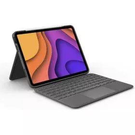 Teclado Bluetooth com Suporte para Táblete Logitech iPad Air 4th Gen Cinzento AZERTY de Logitech, Teclados - Ref: S7134121, P...