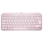 Clavier sans fil Logitech MX Keys Mini Rose Français AZERTY de Logitech, Claviers - Réf : S7134127, Prix : 139,95 €, Remise : %