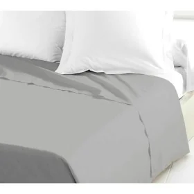 Top sheet Lovely Home 180 x 290 cm Light grey by Lovely Home, Sheets and pillowcases - Ref: S7136564, Price: 26,78 €, Discoun...