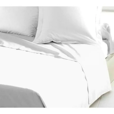 Drap Lovely Home Blanc 180 x 290 cm de Lovely Home, Draps et taies d'oreiller - Réf : S7136568, Prix : 26,50 €, Remise : %