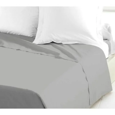 Drap Lovely Home Gris clair 240 x 300 cm de Lovely Home, Draps et taies d'oreiller - Réf : S7136569, Prix : 29,25 €, Remise : %